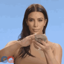 Kim Kardashian Throw Money GIF