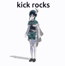 Kick Rocks Venti GIF - Kick Rocks Venti Venti Fortnite GIFs