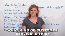 What Kind Of Customer Service Is This Ronnie GIF - What Kind Of Customer Service Is This Ronnie Engvid GIFs