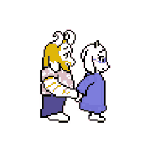 holding hands pixel goats husband and wife husband wife