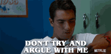 Dont Try And Argue With Me Stop GIF - Dont Try And Argue With Me Stop Not Worth It GIFs