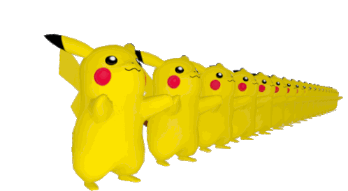 Me And The Boys Watching The Spoons Sparking In The Microwave Pikachu Sticker - Me And The Boys Watching The Spoons Sparking In The Microwave Pikachu Pokemon Stickers