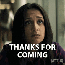 Thanks For Coming Nadia GIF - Thanks For Coming Nadia You GIFs