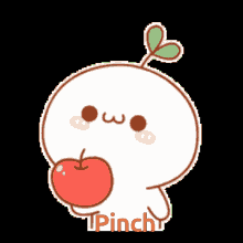 Pinch Apple GIF - Pinch Apple Food GIFs