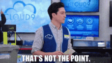 Superstore Jonah Simms GIF - Superstore Jonah Simms Thats Not The Point GIFs