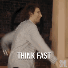 Think Fast Saturday Night Live GIF - Think Fast Saturday Night Live Throw GIFs