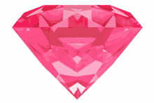 diamond pink gem crystal spin