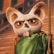 Furious Look Shifu GIF - Furious Look Shifu Kung Fu Panda 4 GIFs