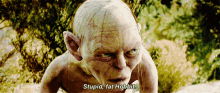 Lord Of The Rings Gollum GIF - Lord Of The Rings Gollum Talk GIFs