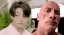 The Rock eyebrow raise Vine boom sound effect on Make a GIF