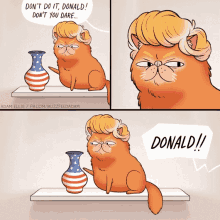 Cat Donald Trump GIF - Cat Donald Trump GIFs