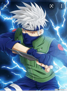 Kakashi Hatake  Naruto Shippuden - GIF animado grátis - PicMix