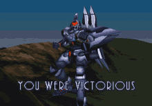 xenogears weltall victory victorious