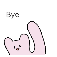 Bye Bye Good Bye Sticker