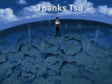 Thanks Evangelion GIF - Thanks Evangelion Tsunami GIFs