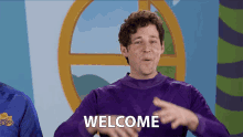 Welcome Happy GIF - Welcome Happy Lachy Gillespie GIFs