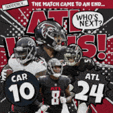 Atlanta Falcons (24) Vs. Carolina Panthers (10) Post Game GIF - Nfl National Football League Football League GIFs