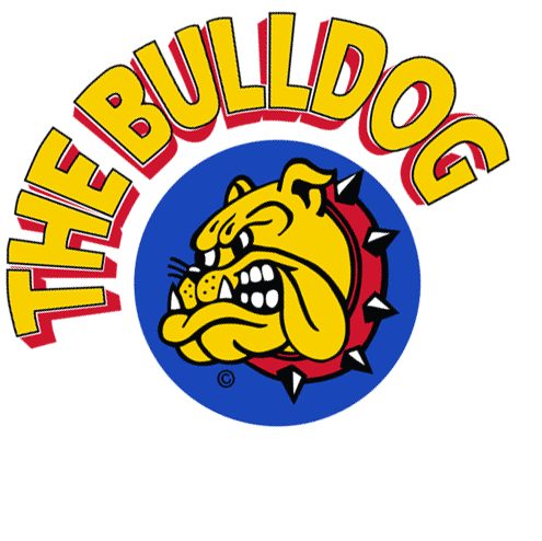 The Bulldog Bulldog Sticker - The Bulldog Bulldog The Bulldog Amsterdam -  Discover & Share GIFs