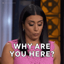 Why Are You Here Manjit Minhas GIF - Why Are You Here Manjit Minhas Dragons' Den GIFs