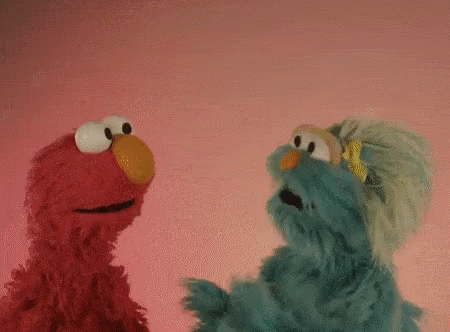 Elmo Rosita GIF Elmo Rosita Hug - Discover & Share GIFs