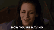 Now Youre Having Second Thoughts Bella Swan GIF - Now Youre Having Second Thoughts Bella Swan Kristen Stewart GIFs
