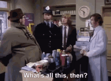 Monty Python Police GIF - Monty Python Police Whats All This Then GIFs