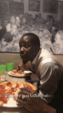 What Are You Talking About Pizza GIF - What Are You Talking About Pizza Pepperoni GIFs