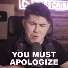 You Must Apologize Pierce Alexander Kavanagh GIF - You Must Apologize Pierce Alexander Kavanagh Kavos GIFs