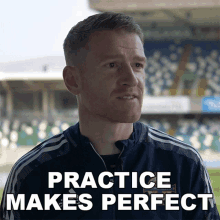 Practice Makes Perfect Steven Davis GIF - Practice Makes Perfect Steven Davis Northern Ireland GIFs