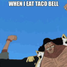 blackbeard one piece taco bell when i eat taco bell diarrhea