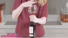 Wine Drink GIF - Wine Drink Good Housekeeping GIFs