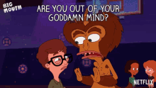 Crazy Person Are You Out Of Your Mind GIF - Crazy Person Are You Out Of Your Mind Netflix GIFs