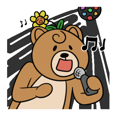 Bear Animal Sticker