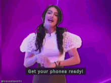 Get Your Phones Ready Shanaia Roars Ofc GIF - Get Your Phones Ready Shanaia Roars Ofc Shanaia Gomez GIFs