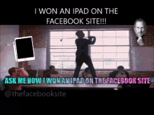 ipad apple facebucks the facebook site