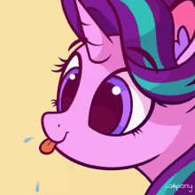 Starlight Glimmer Blep GIF - Starlight Glimmer Blep Tongue Out GIFs