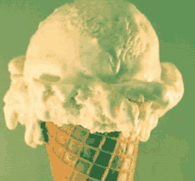 derretirse paso del tiempo calor ice cream helado