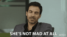 She'S Not Mad At All Oscar GIF - She'S Not Mad At All Oscar Neon GIFs