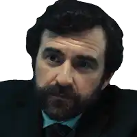 a man with a beard in a suit and tie