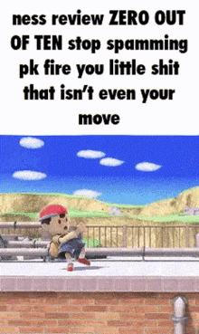 Ness Earthbound GIF - Ness Earthbound Ness Review GIFs