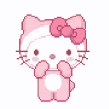 Hello Kitty Dancing GIF - Hello Kitty Dancing Pink GIFs