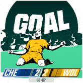 Chelsea F.C. (2) Vs. Wolverhampton Wanderers F.C. (2) Second Half GIF - Soccer Epl English Premier League GIFs