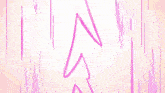 a cartoon character with pink hair and wings is dancing