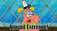 Ngupil Extreme GIF - Patrick Star Ngupil Extremen GIFs