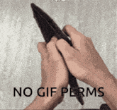 No Gif Perms Disappointed GIF
