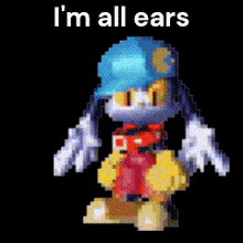 I'M All Ears Klonoa GIF - I'M All Ears Klonoa Ears GIFs
