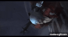 a close up of a person 's torso in a video game on make a gif.com .