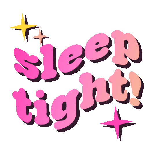 Sleep Tight Goodnight Sticker