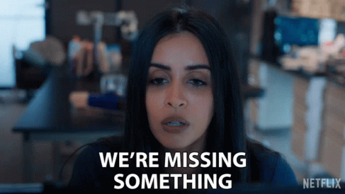 Were Missing Something Saanvi Bahl GIF – Were Missing Something Saanvi