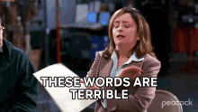 These Words Are Terrible 30rock GIF - These Words Are Terrible 30rock These Words Are Too Bad GIFs